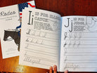 Rodeo: Cursive Handwriting Workbook  inside