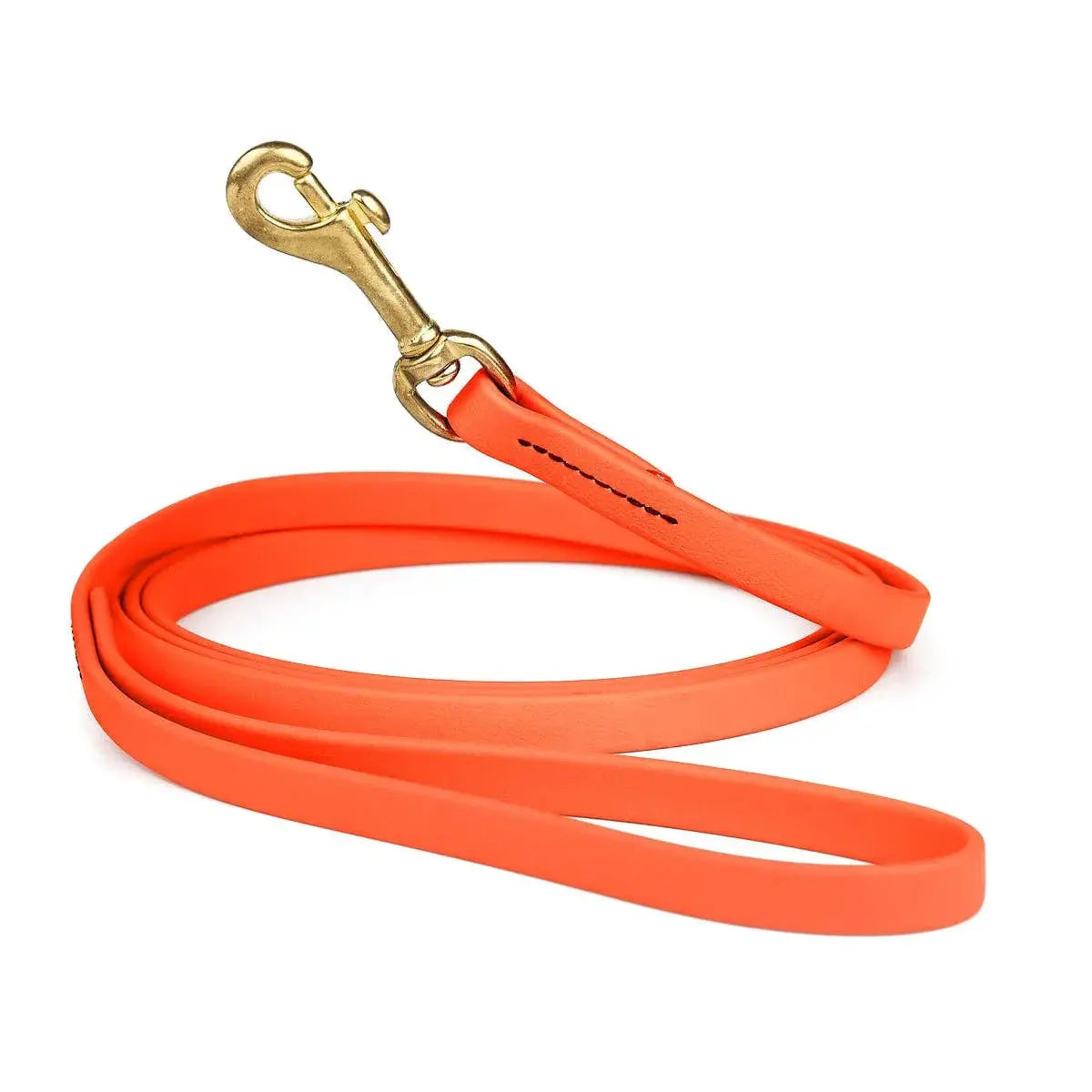 Viper Biothane Dog Leash - Working Lead Orange 1 2" 6' Dog