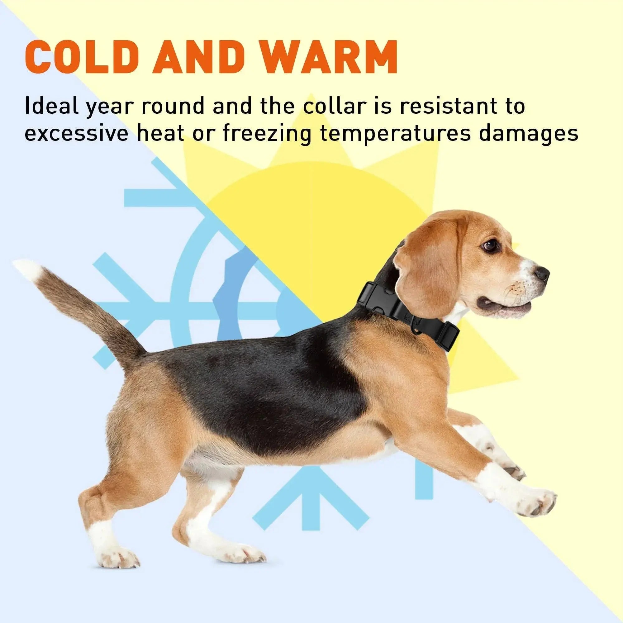 Dogline Biothane Printed Dog Collar with Quick Release Buckle Dog