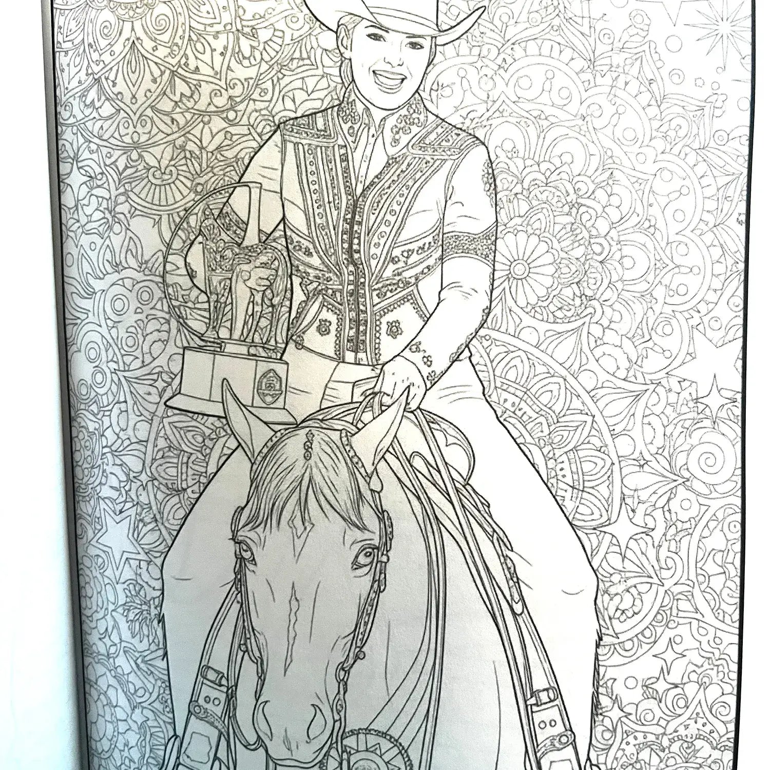 Horse Show Coloring Book