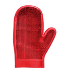 Massage Grooming Glove Red Horse