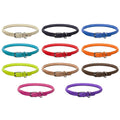 Soft Leather Round Collar