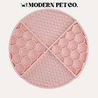 Savor the Flavor Lick Mat | Dog Feeding Mat Light Pink