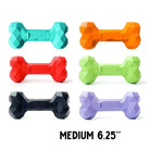 Busy Body Bone: Durable Rubber Dog Toy for Engaging Playtime Dog