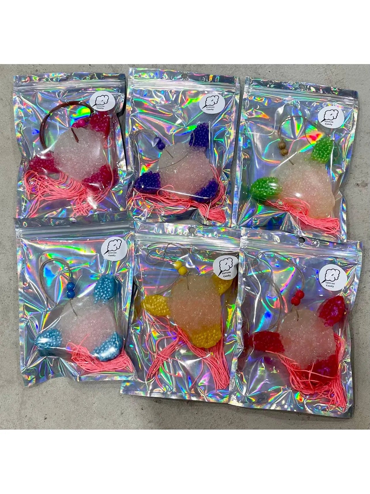 Multi Cow with Tassel Car Freshie Car Scent Air Freshener People