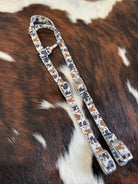 Cow Print Nylon One Ear Headstall Horse