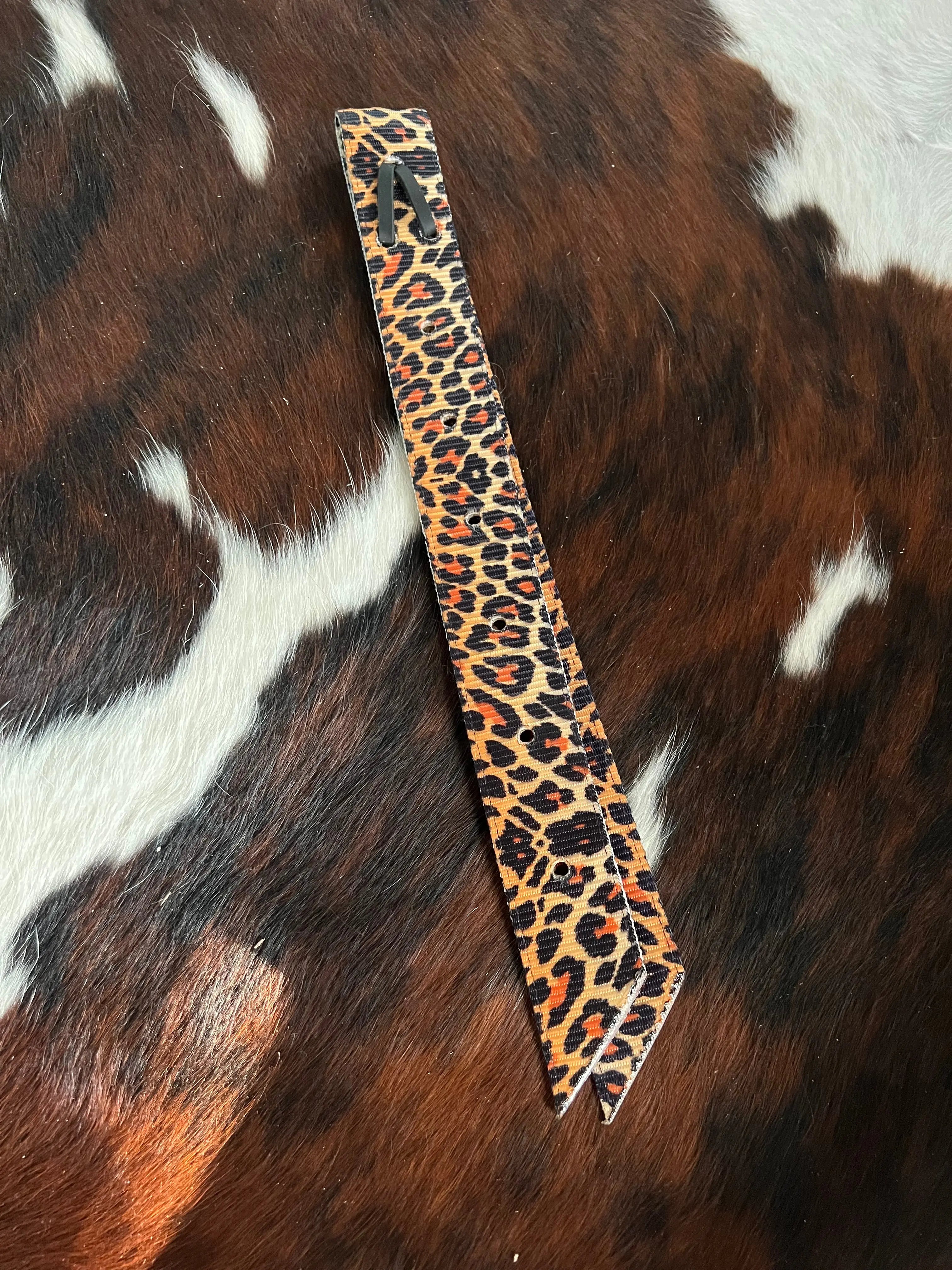 Premium Quality Cheetah Print Nylon Off billet Horse