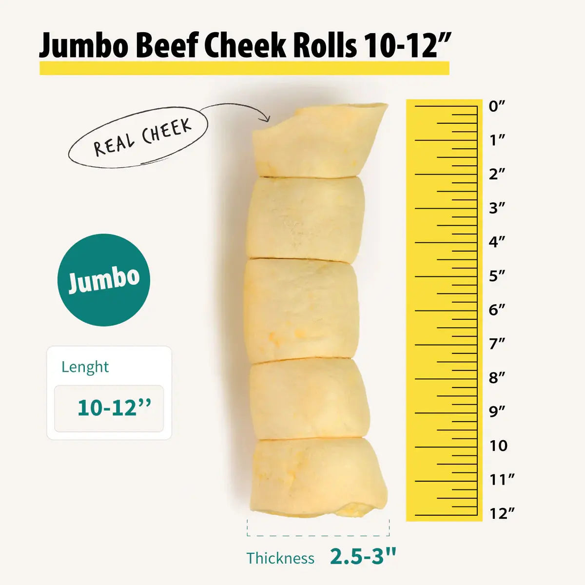 Jumbo Cheek Rolls 