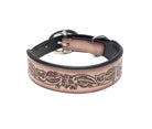 Cow Dog Trail Hand-tooled Dog Collar Dog