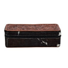 Tilly Bluff Rectangle Hair-on Hide Jewelry Box