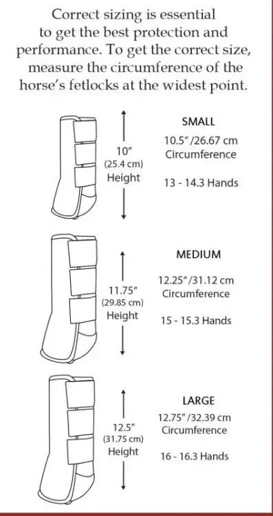 Showman ® Daybreak Aztec Elite Equine Sport Medicine Boot *Sold in Pairs*