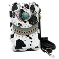 Bella Cow Print Western Phone Wallet