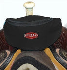 Showman ® Insulated Nylon Saddle Pouch Saddle Bag Black Horse