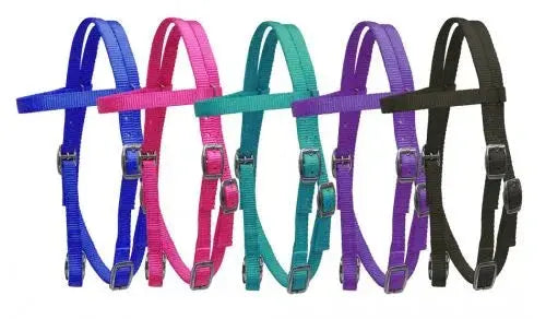 Pony Size Premium nylon browband headstall Horse