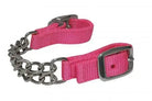 Fully adjustable end double chain nylon curb chain. Horse