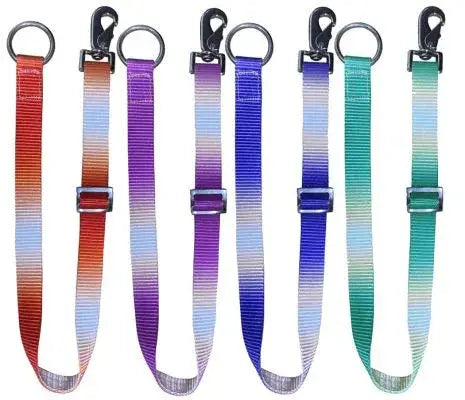 1" Ombre nylon adjustable bucket hanger Horse