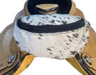 Hair on Cowhide Saddle Pouch Horse