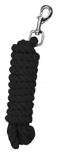 10' braided cotton lead with swivel bolt snap. Horse