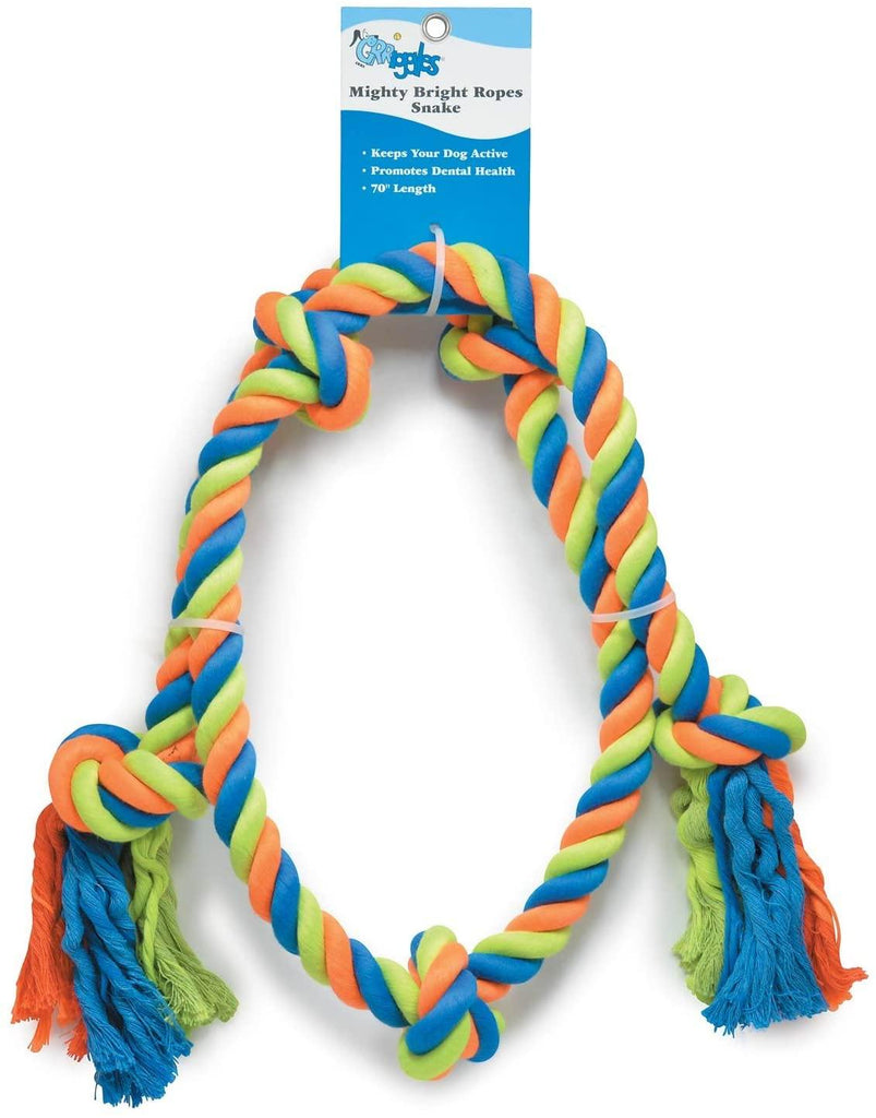 Grriggles® Mighty Bright Rope Toys - KP Pet Supply