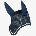 B VERTIGO SAM EAR NET VERY DARK BLUE BRONZE CORD FULL SIZE Horse