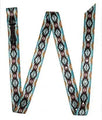 Premium Quality Teal Brown Southwest Latigo