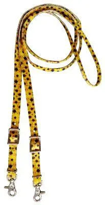 3/4" x 8ft Sunflower nylon contest rein with scissor snap end Reins