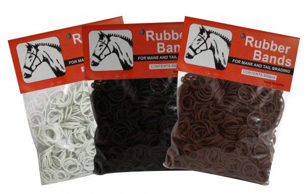 Horse Braiding Rubber bands package of 500 - KP Pet Supply