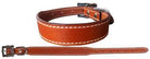 Genuine medium oil leather dog collar Dog