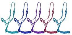 Horse Size Cowboy Knot Halter with Matching Lead. - KP Pet Supply