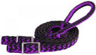 Braided Barrel Reins 8' - Multiple Color Options. Horse