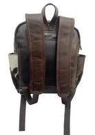 Hair on Cowhide Leather Backpack