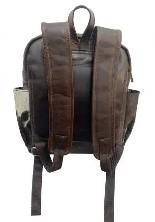 Hair on Cowhide Leather Backpack
