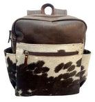 Hair on Cowhide Leather Backpack