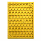 Honeycomb Design Emat Enrichment Licking Mat - Yellow - Dog