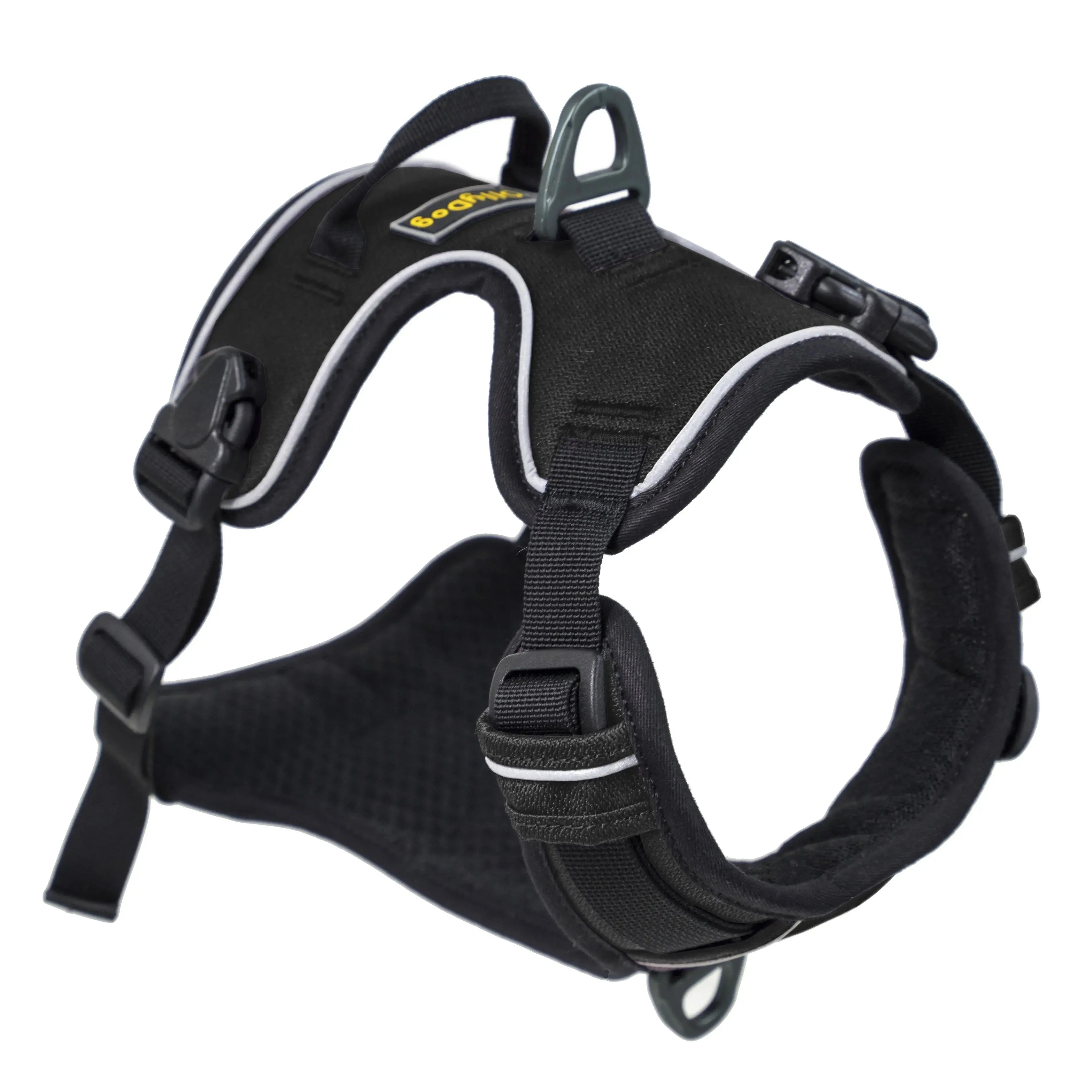 Alpine Reflective Harness Small Raven Dog