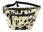 Hip Pack (Fanny Pack) Bag with Hair on Cowhide design