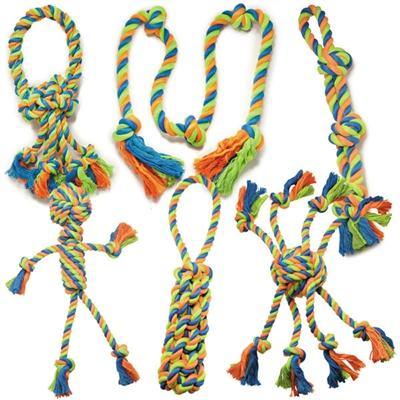 Play Around Hound™ Nylon Rope Ball Dog Toy – KP Pet Supply