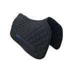 New Benefab Therapeutic Western black quilted saddle pad honeycomb pattern