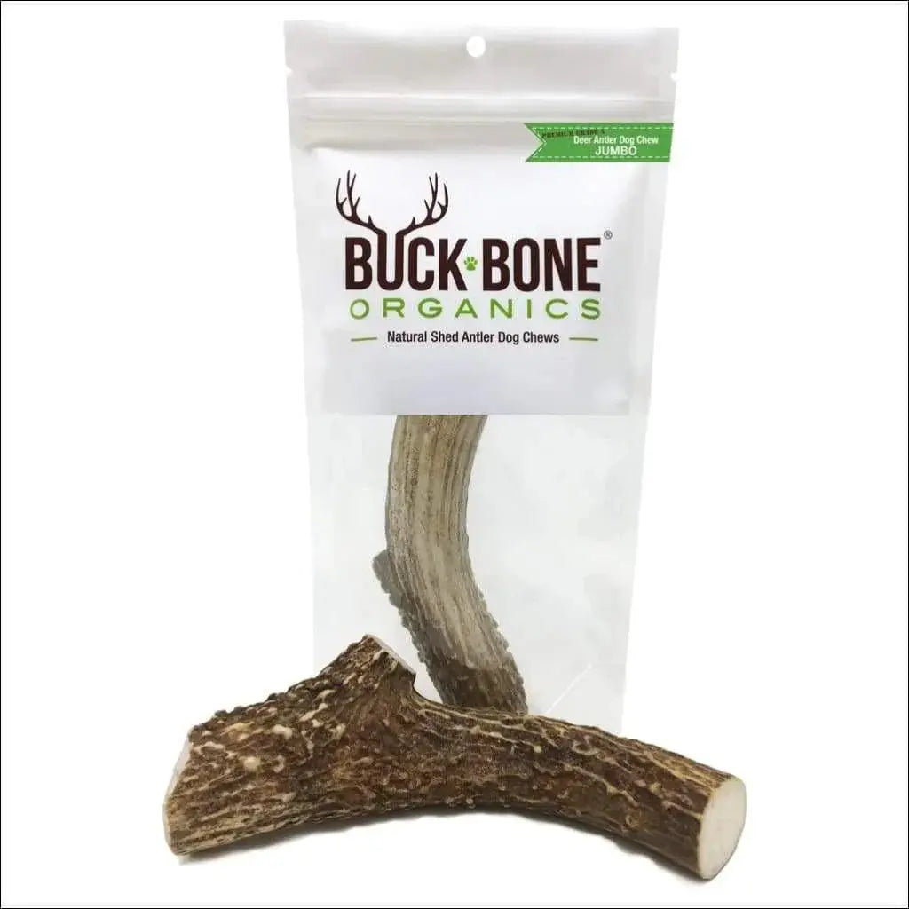 Buck Bone Organics Premium Deer Antler Dog Chew - Multiple Sizes Dog