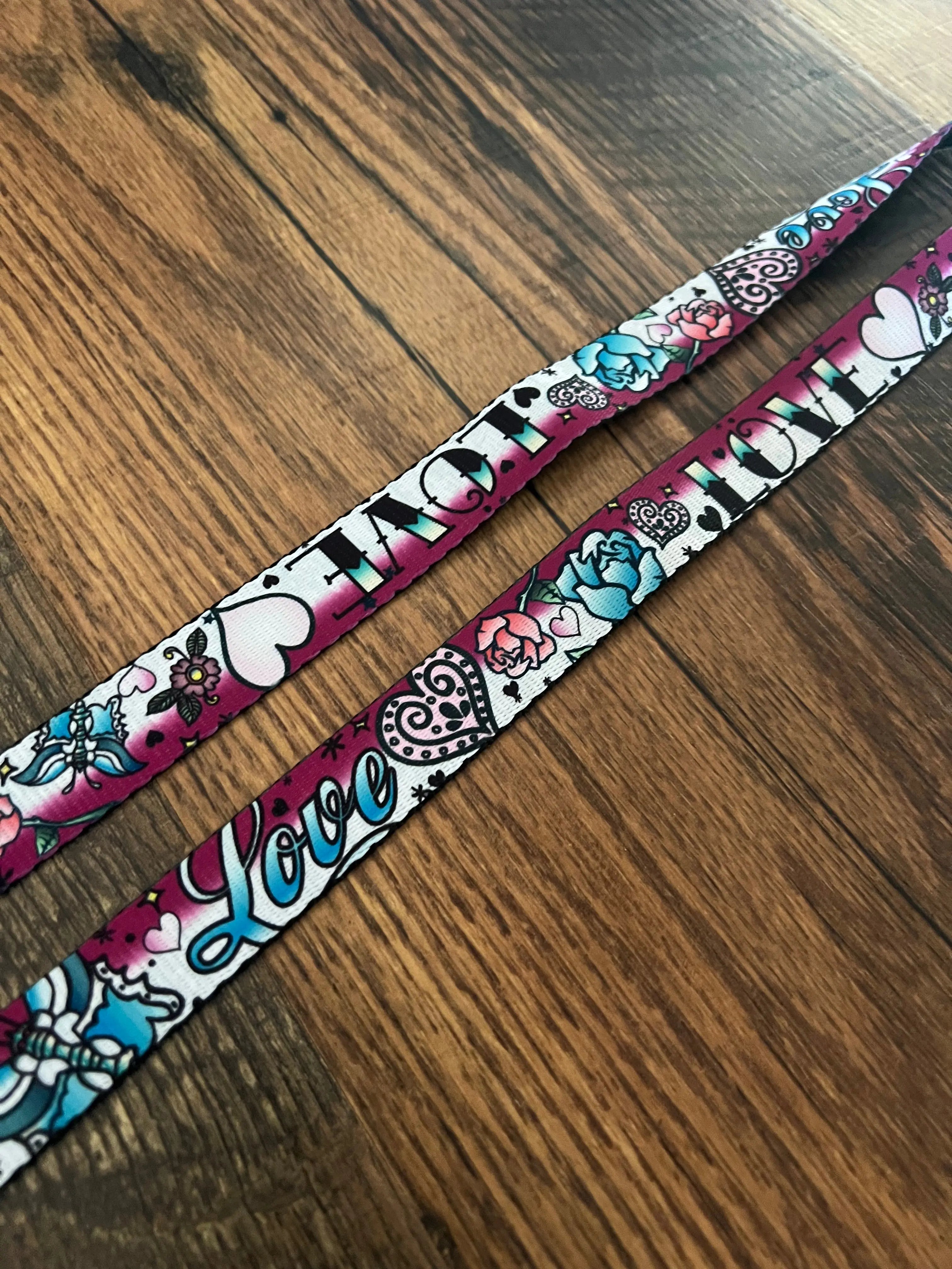 Buckle down Dog Leash - Love Leash 4ft Dog
