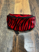 Assorted Prints and Colors Leather Saddle Pouch Horse