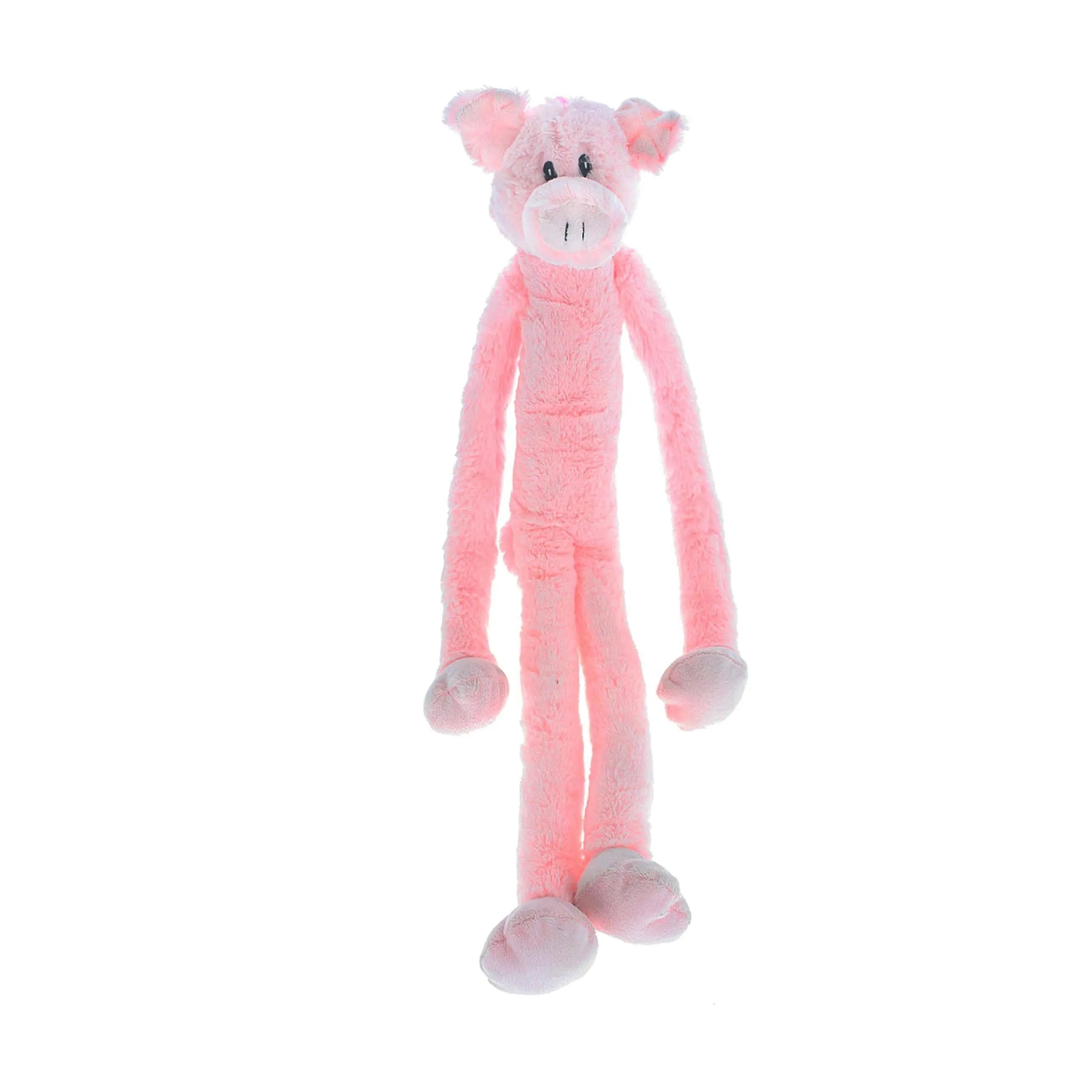 Swingin' Slevins Large Plush Toy w/ Long Arms and Legs -27-30" Pig