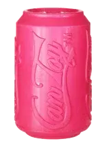 Sodapup Puppy Can Toy Durable Rubber Chew Toy & Treat Dispenser For Teething Pups dog chew